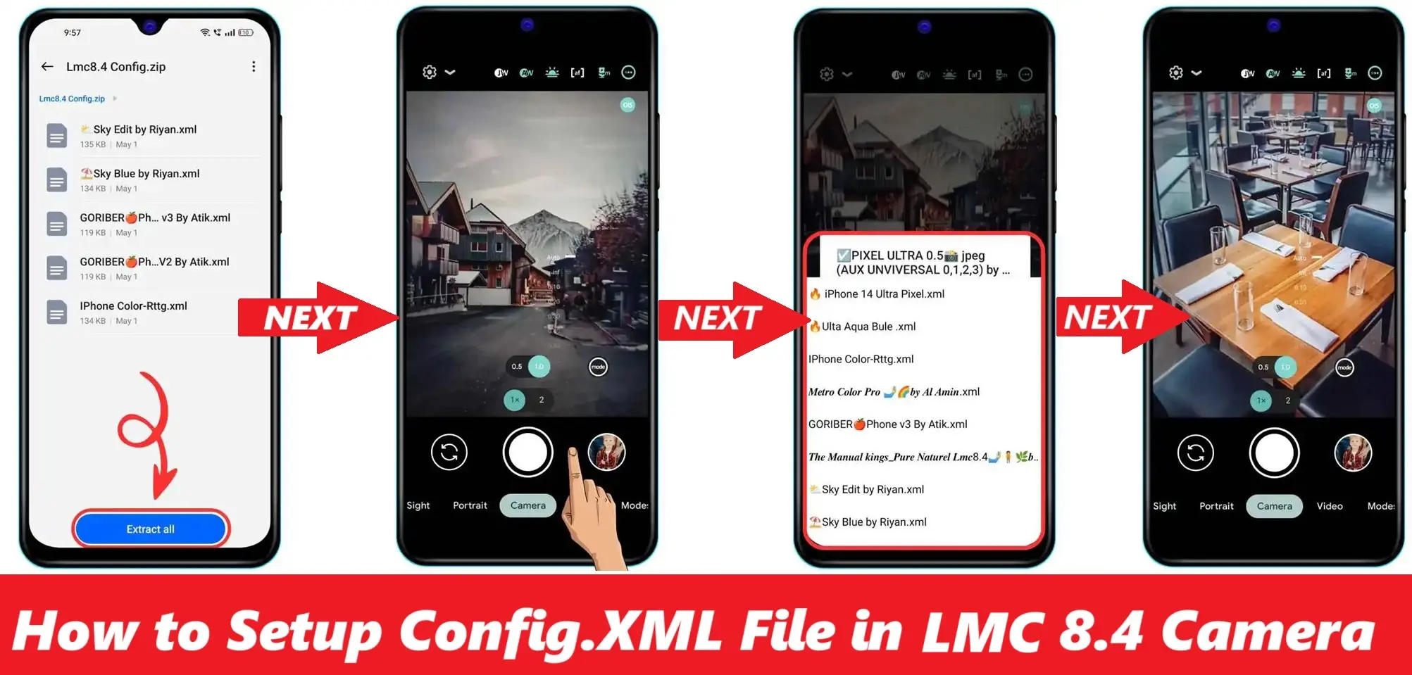 Setup Config.XML File in LMC 8.2 APK